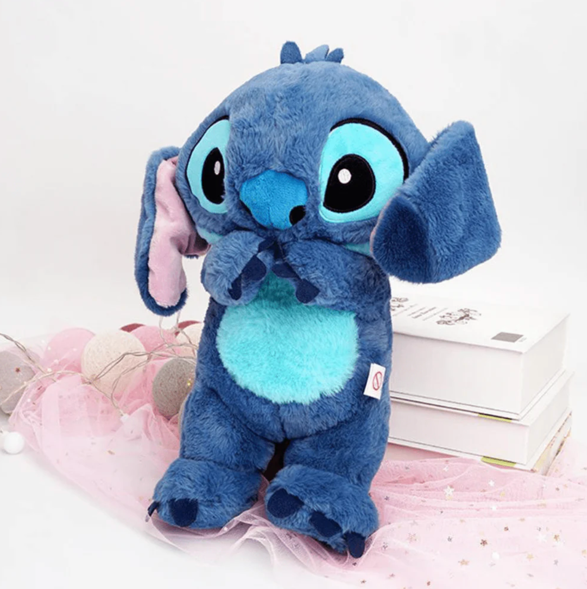 Stitch que Respira: Pelúcia que Mexe as Orelhas e Ajuda no Sono