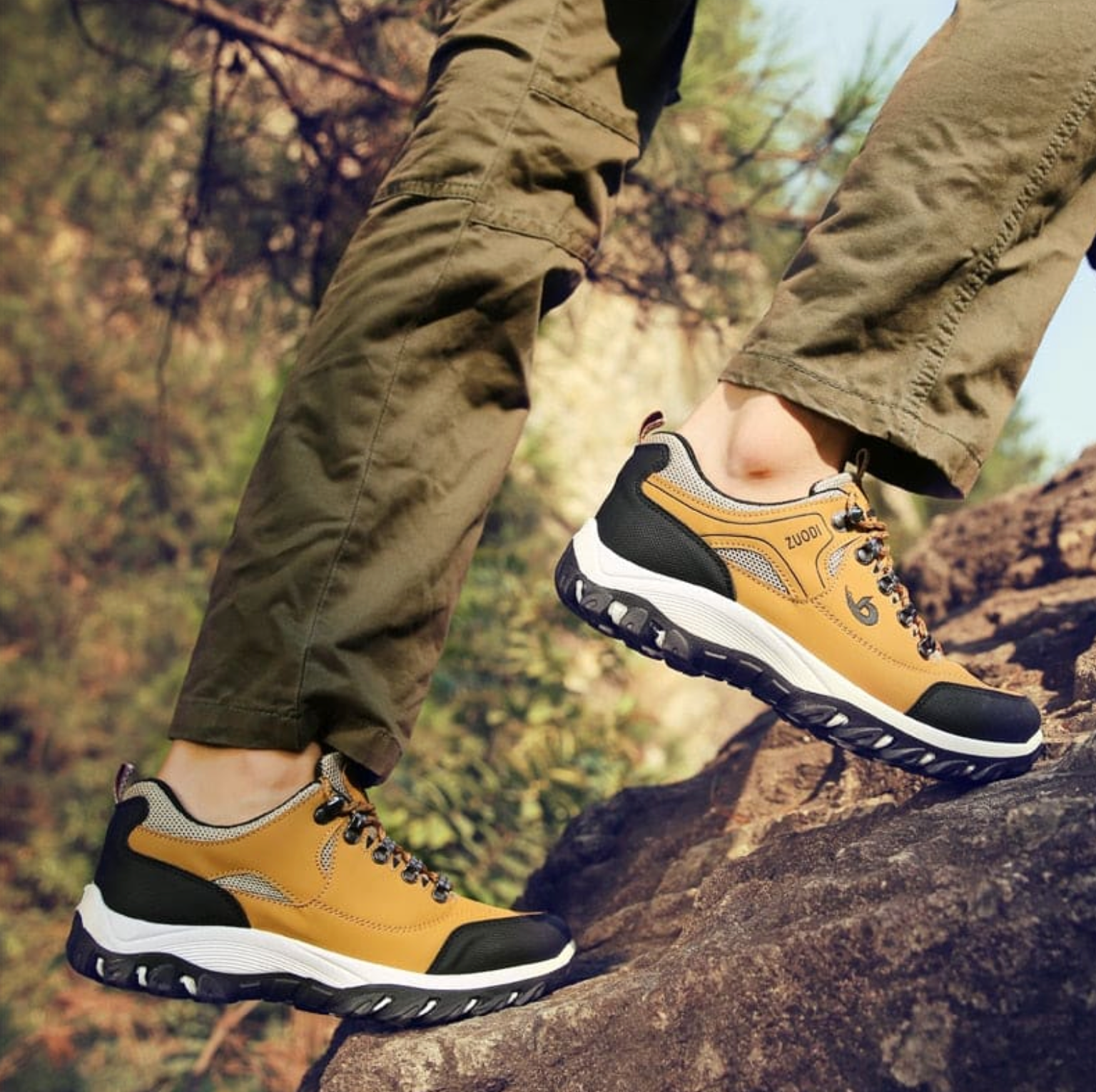 Tênis Ortopédico Masculino para Caminhada MountainFlex