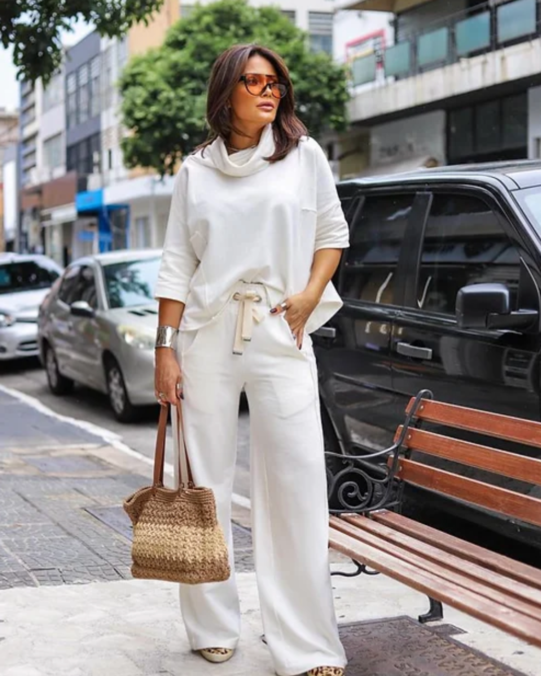 Conjunto Feminino 100% Algodão Stephanie [TENDÊNCIA INVERNO 2025]