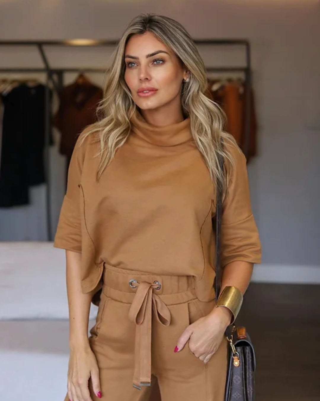 Conjunto Feminino 100% Algodão Stephanie [TENDÊNCIA INVERNO 2025]