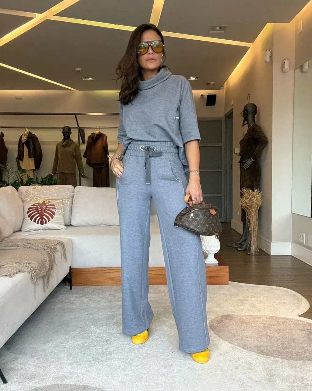 Conjunto Feminino 100% Algodão Stephanie [TENDÊNCIA INVERNO 2025]
