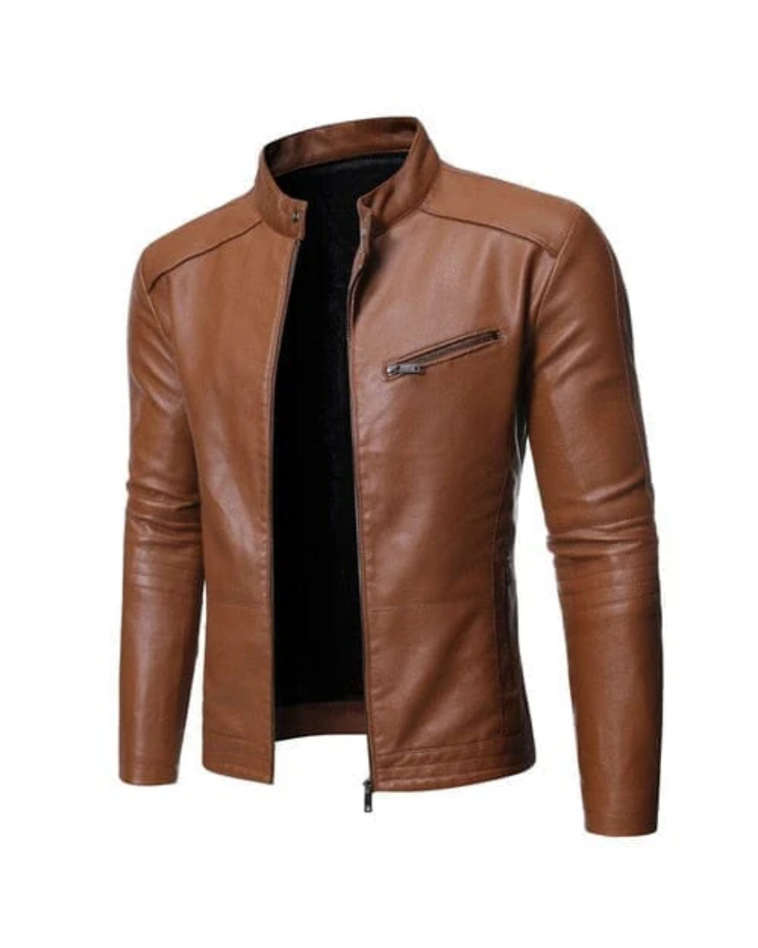 Jaqueta Masculina de Couro Madrid