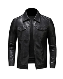 Jaqueta Masculina de Couro Street