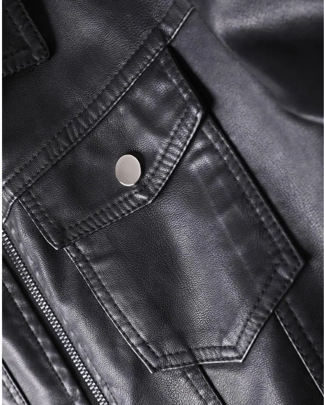 Jaqueta Masculina de Couro Street