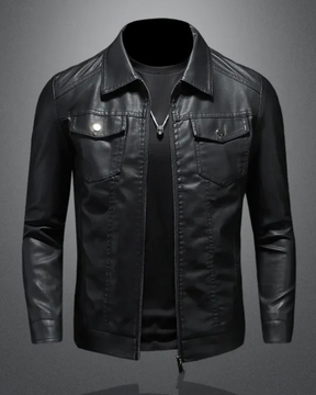 Jaqueta Masculina de Couro Street