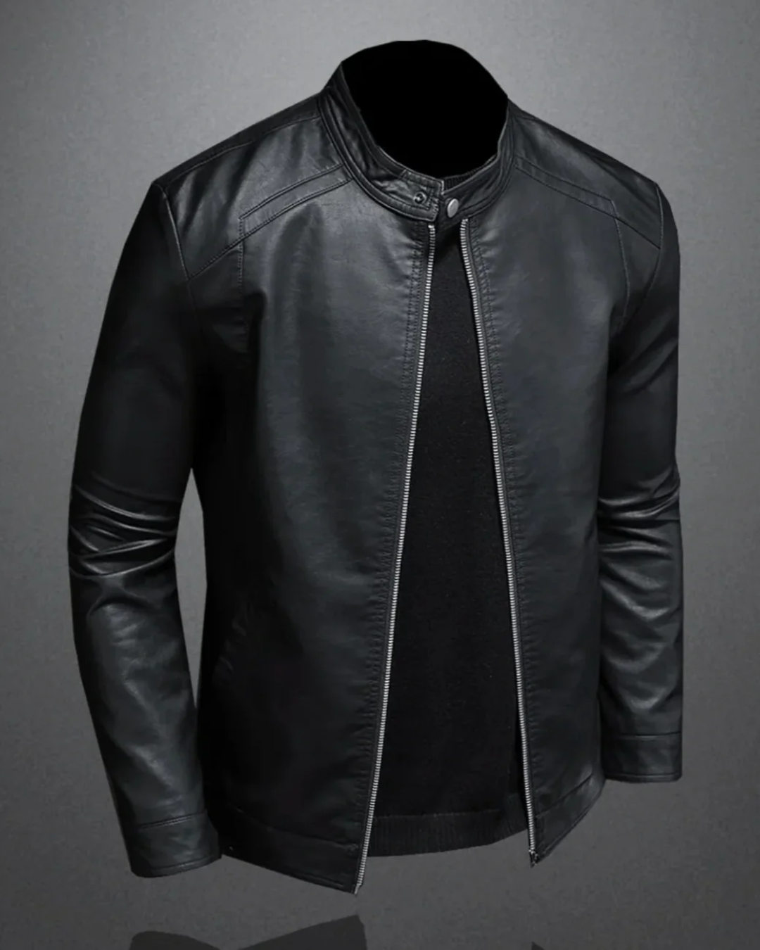 Jaqueta Masculina de Couro Classic