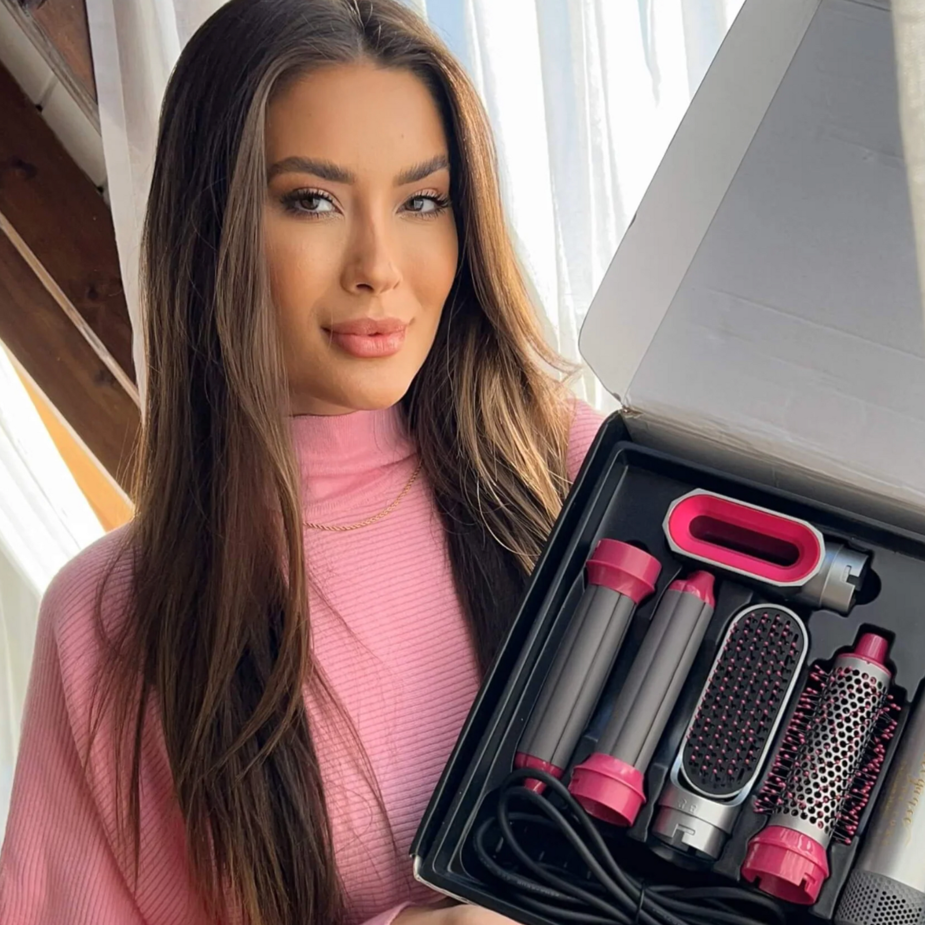 Kit Completo Escova Modeladora 5 em 1 - Glow&Go Kit 2025