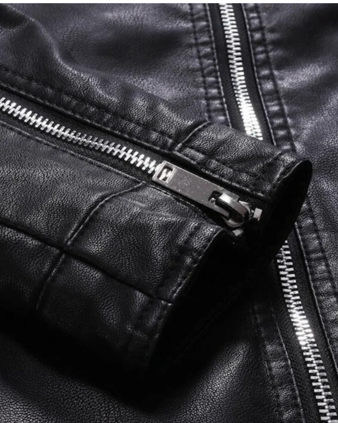 Jaqueta Masculina de Couro Classic