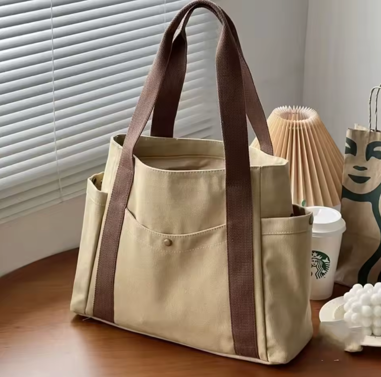 Bolsa Sacola De Lona Feminina Urban [SUPER ESPAÇOSA]