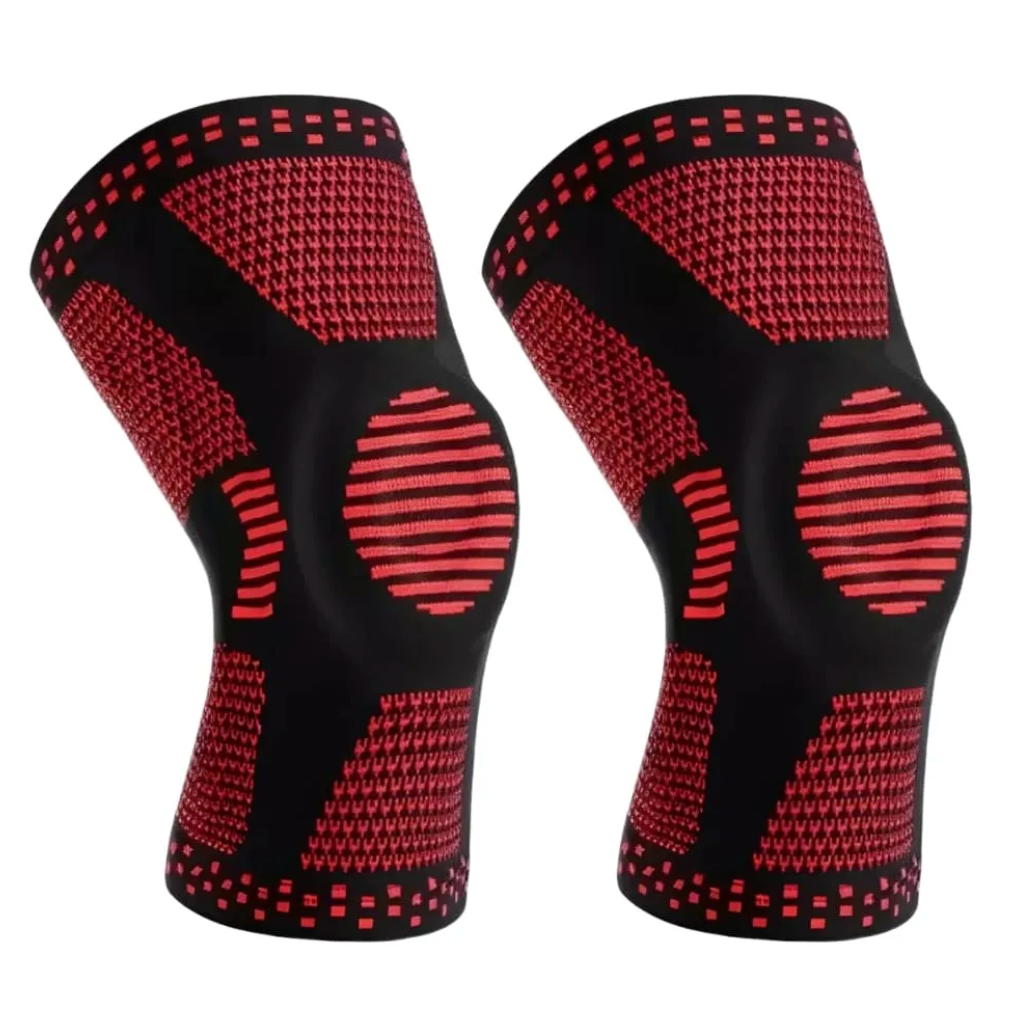 Kit 2 Joelheiras Leg ProtectFlex | Protetora, Articulada e Ajustável