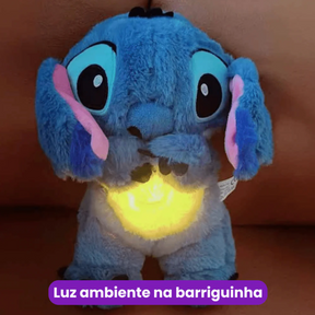 Stitch que Respira: Pelúcia que Mexe as Orelhas e Ajuda no Sono
