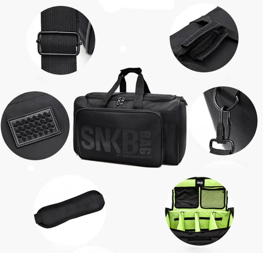 Bolsa de Viagem Esportiva Impermeável SNKR Muito Espaçosa