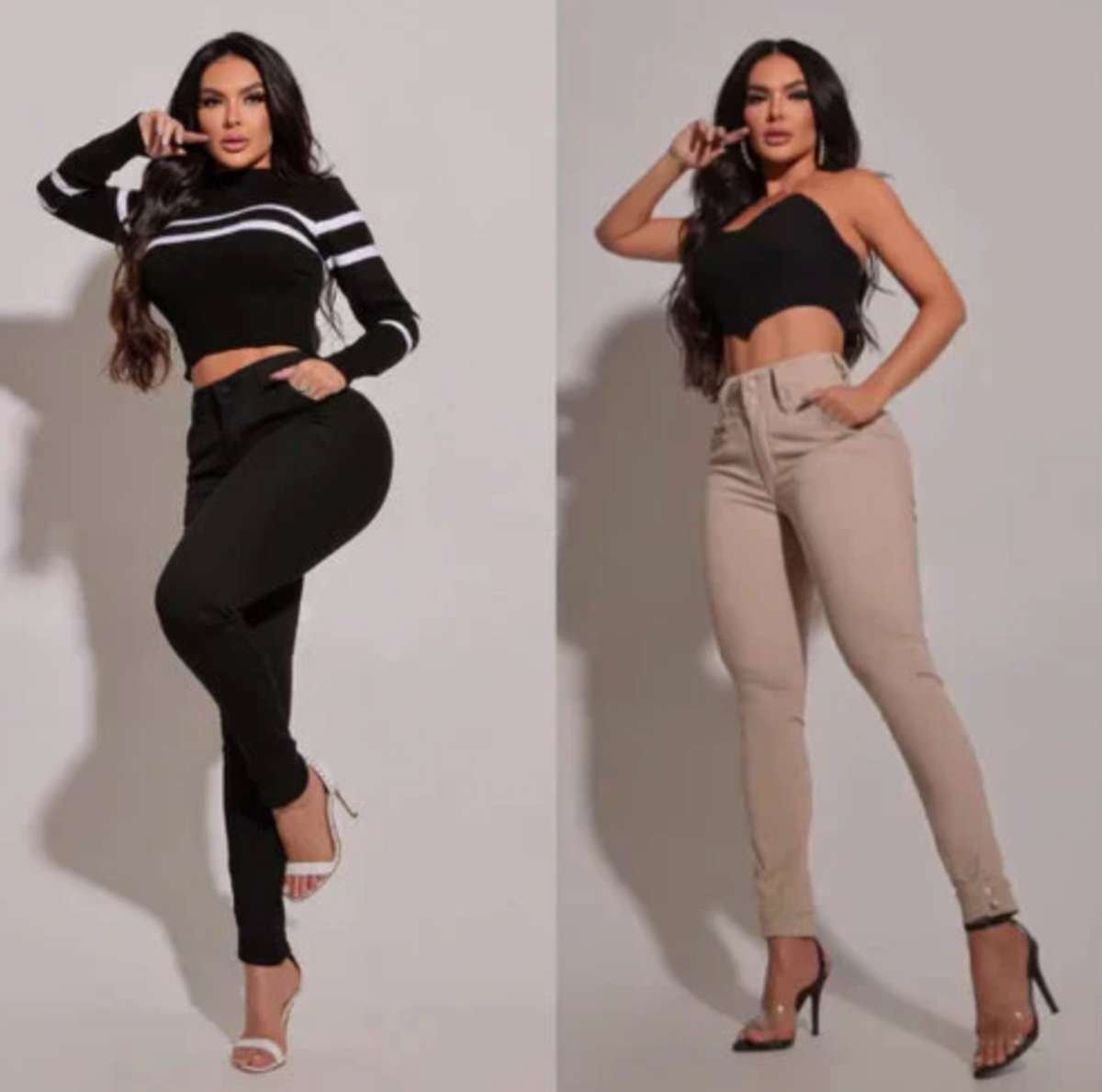 Kit 2 Calças Jeans Super Modeladoras [A Calça Tendência das Famosas]