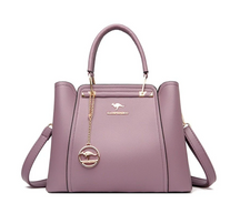 Bolsa Média Feminina de Couro Belle Éclat
