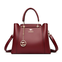 Bolsa Média Feminina de Couro Belle Éclat