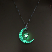 Colar Luna Radiante | Brilha no Escuro