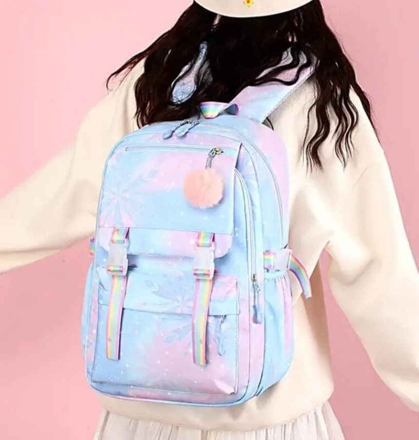Mochila Escolar Infantil Princesa Frozen [ESPECIAL VOLTA AS AULAS!]