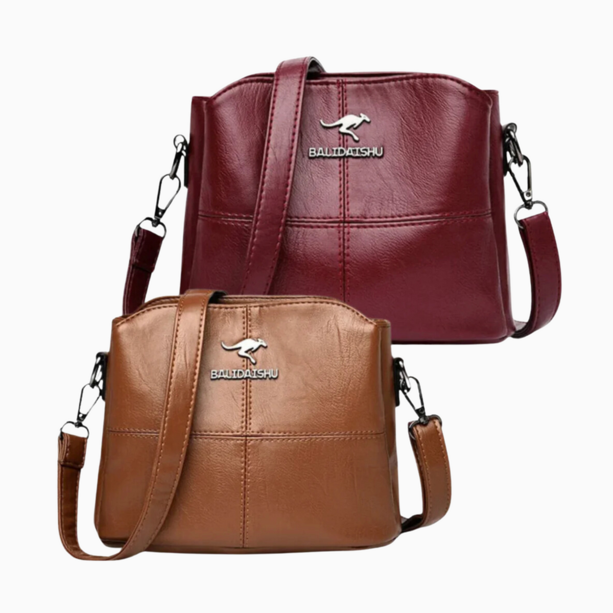 Bolsa Couro Genuíno Italiano Luna [PAGUE 1, LEVE 2]