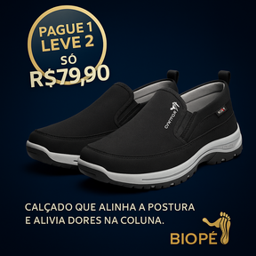 (PAGUE 1 LEVE 2) Tênis Ortopédico Biopé - Conforto Supremo (ÚLTIMAS UNIDADES)